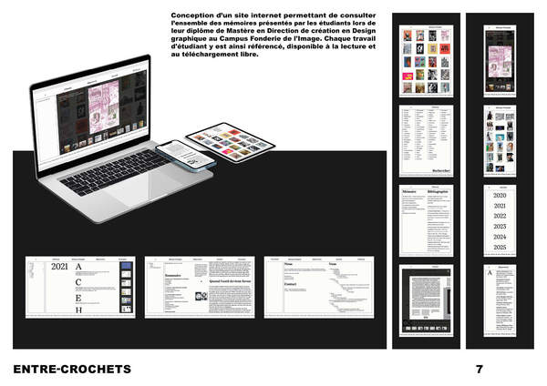 ENTRE-CROCHETS - Design Web