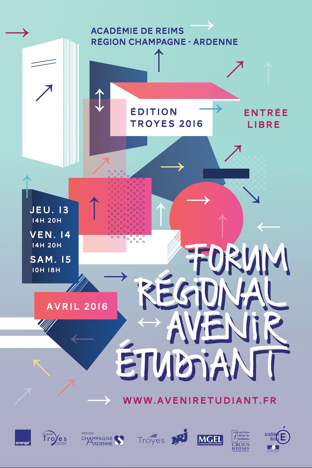 Affiche - Forum Régional Étudiant