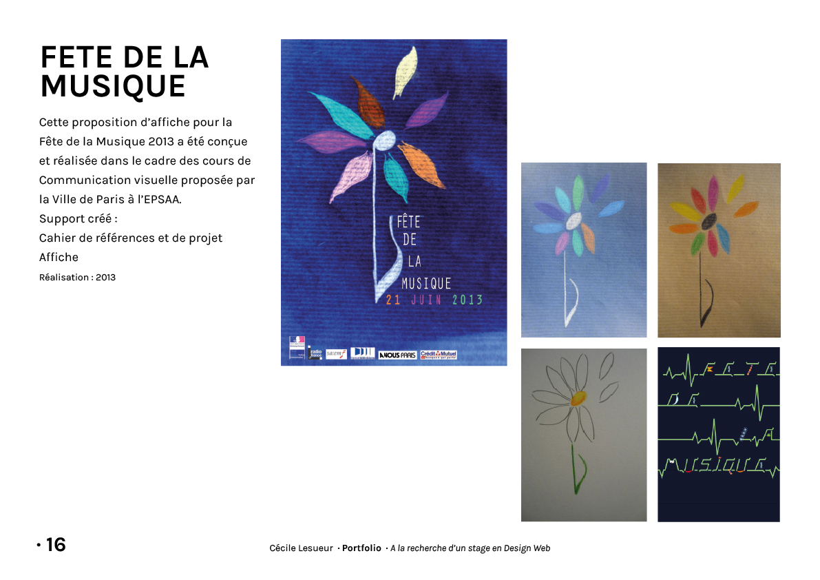 Portfolio Cécile Lesueur - Graphisme Print