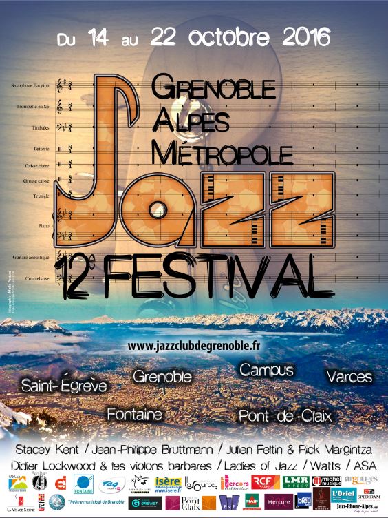 Affiche 12ème festival de Jazz