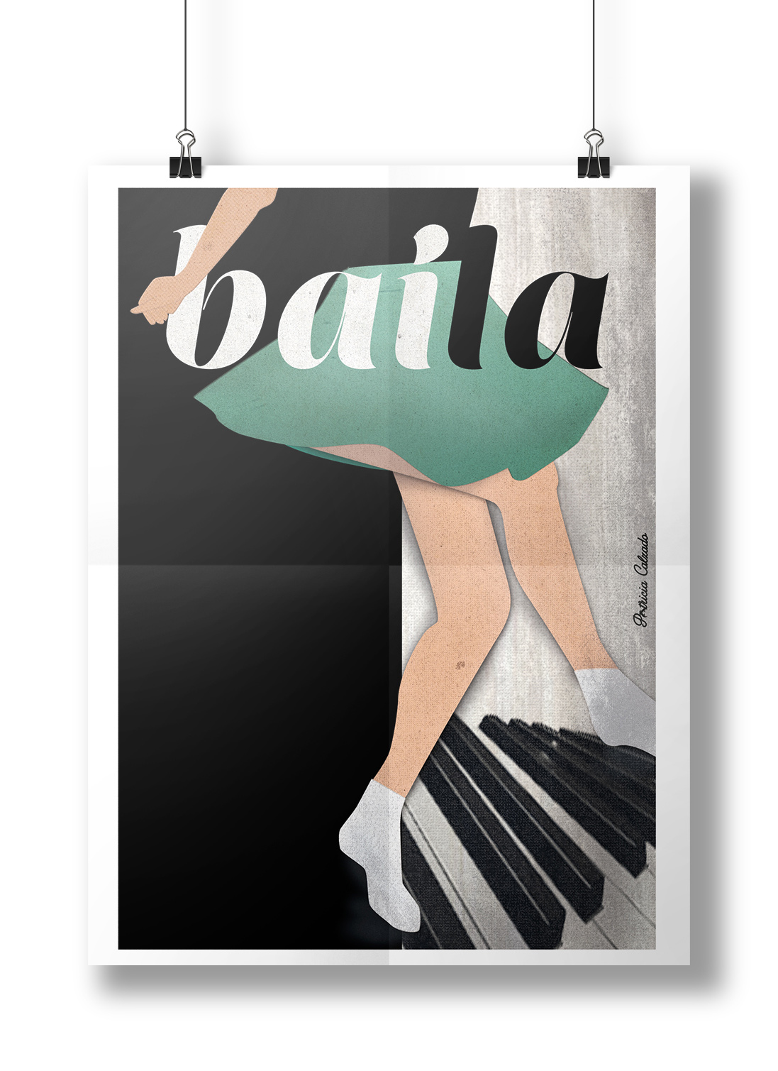 Poster - Illustration Baila