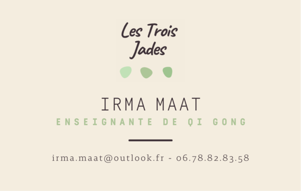 Carte de visite - Les Trois Jades