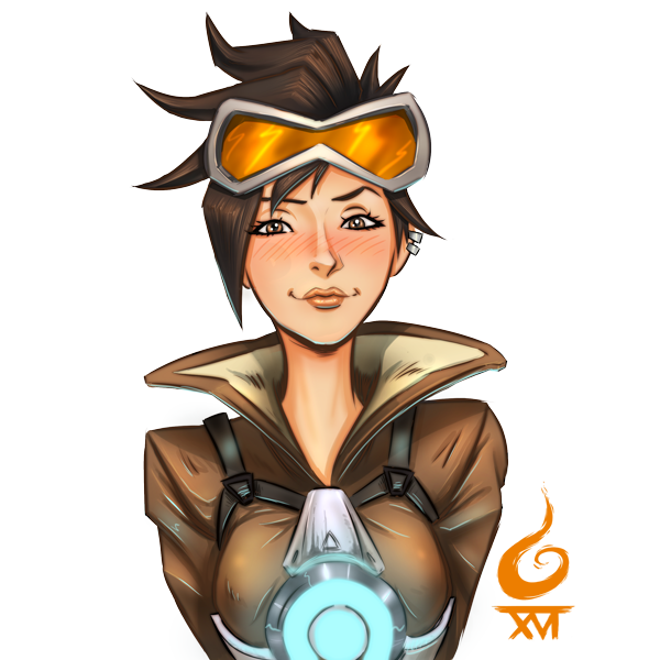 Overwatch Fanart - Tracer