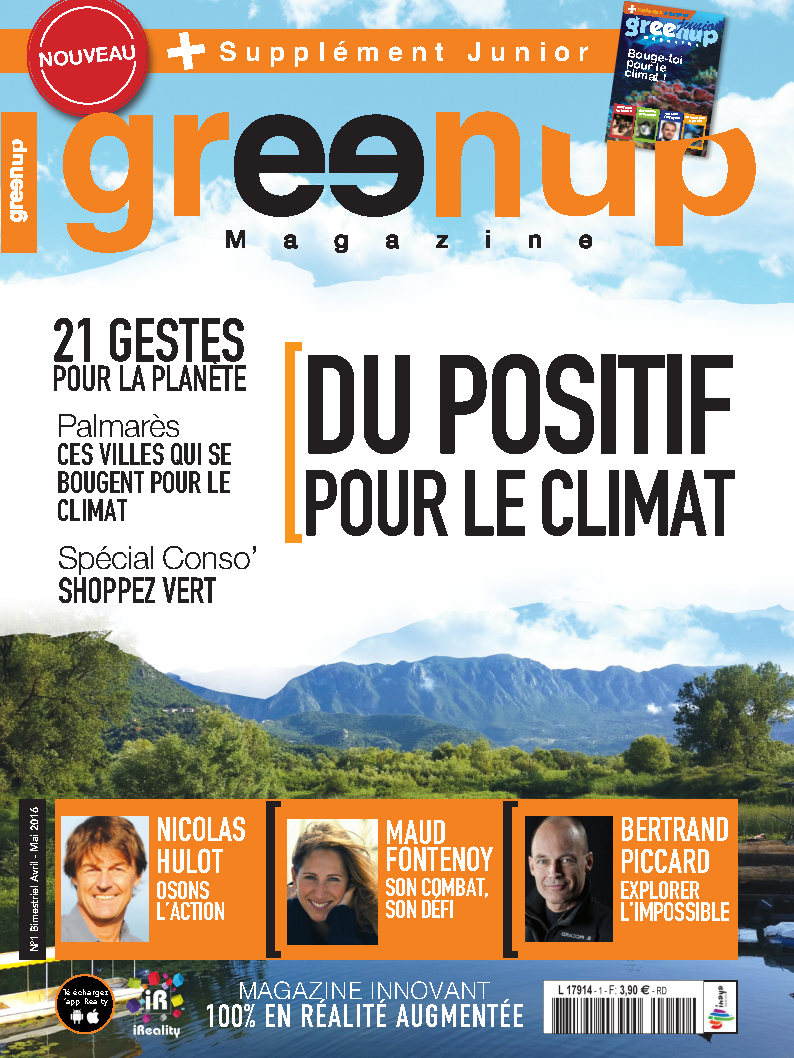 Couverture Magazine GREENUP