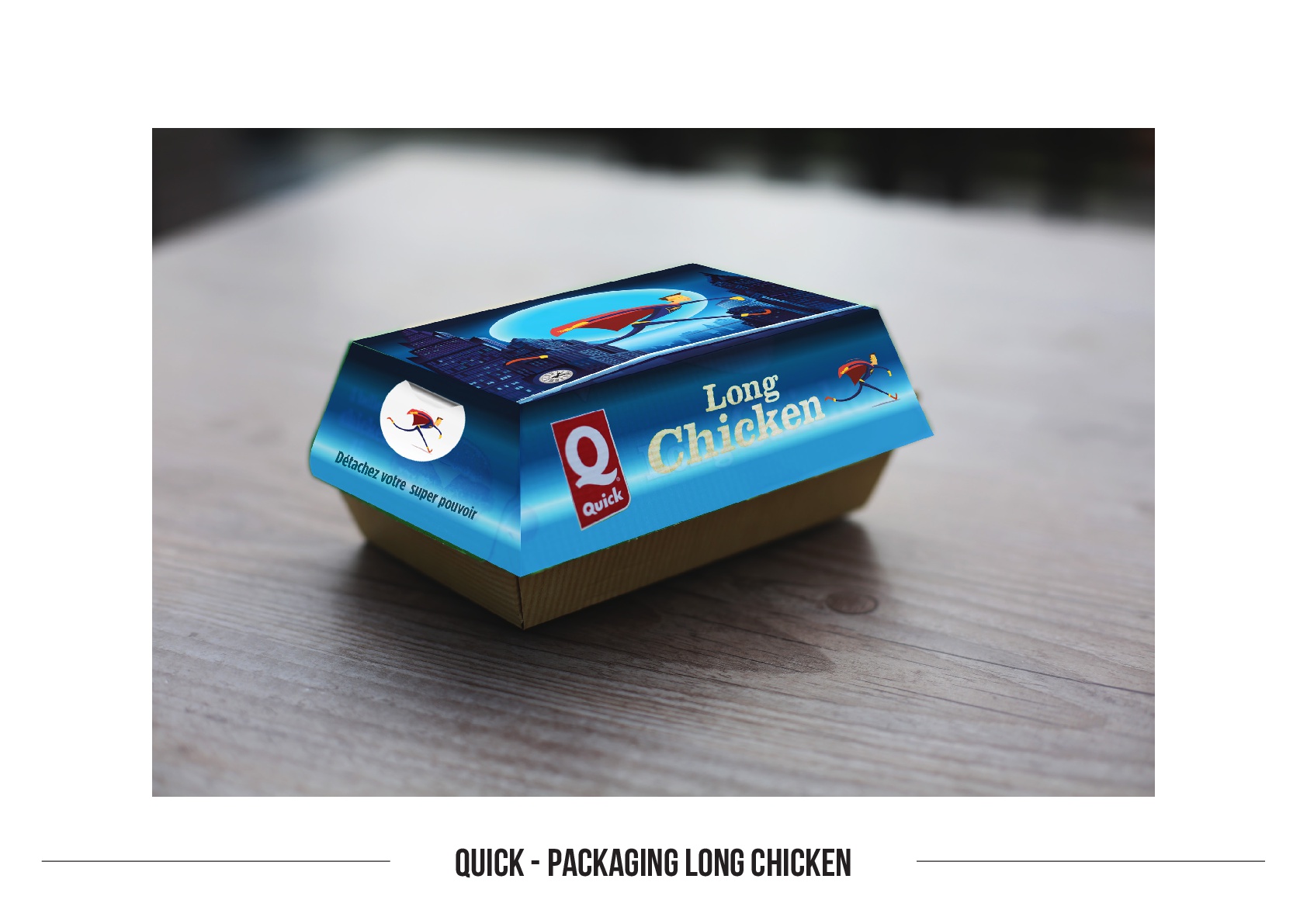 QUICK - PACKAGING LONG CHICKEN AVENGERS