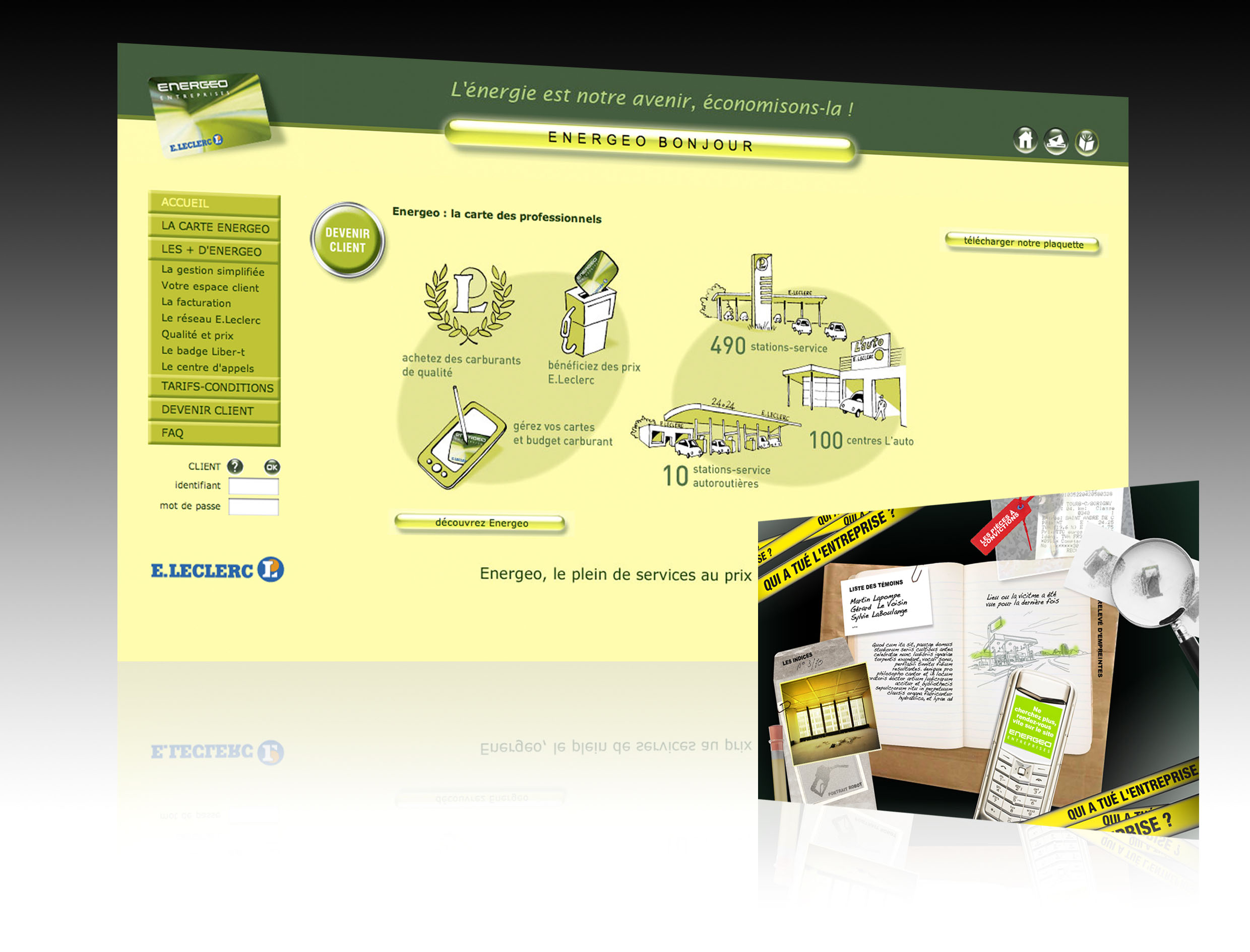 Campagne Leclerc Energeo