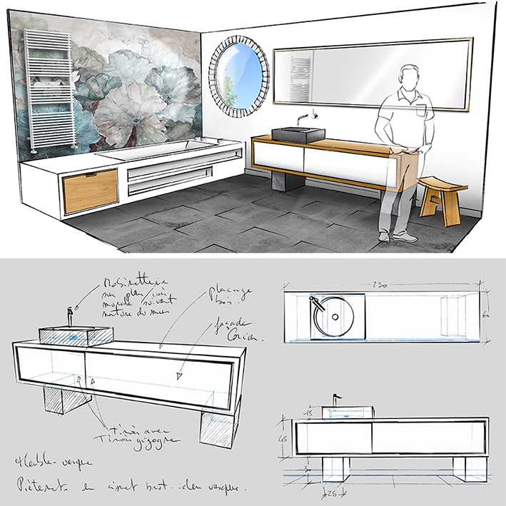 Projet rénovation Salle de bains Val-de-Marne
