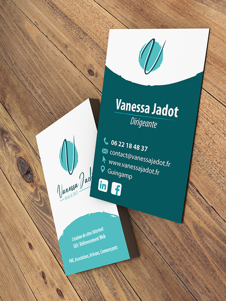 carte de visite pour agence web