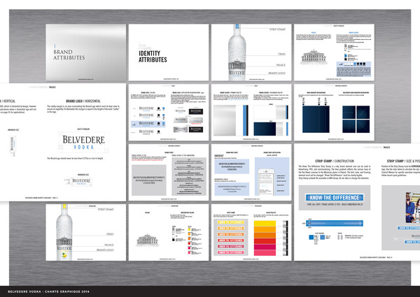 BELVEDERE VODKA - Charte Graphique