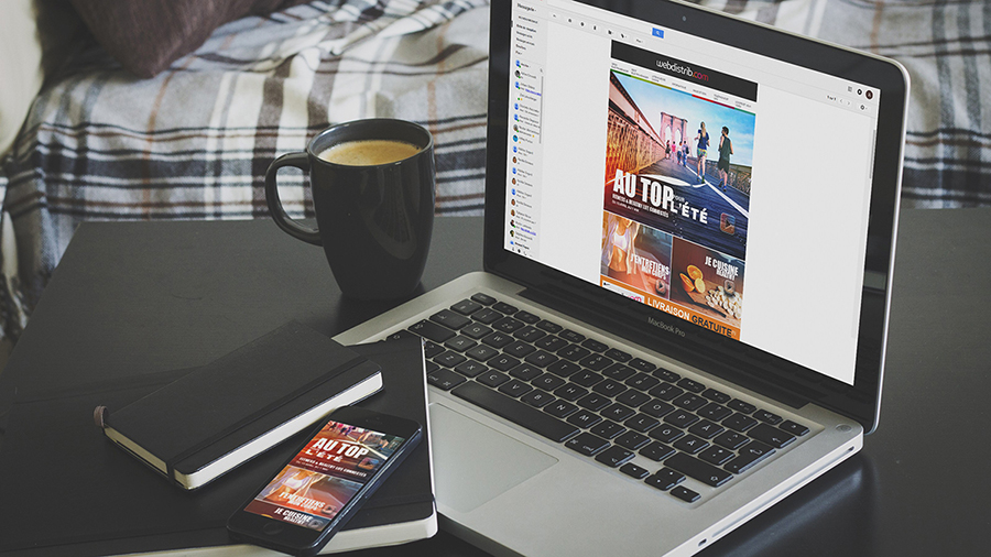 Newsletter desktop/mobile | Webdistrib