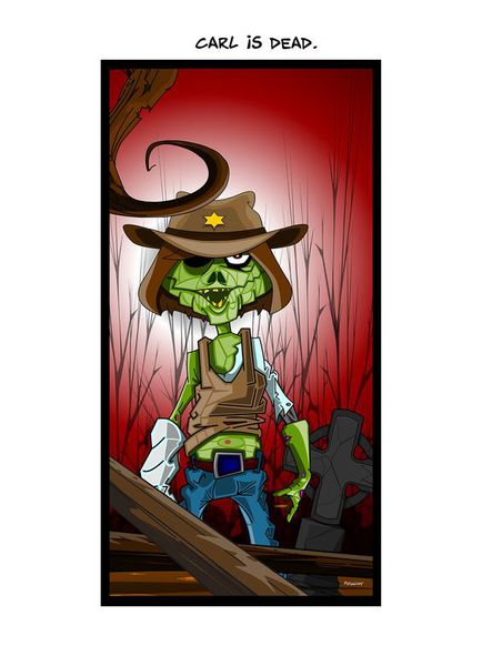 Portfolio / Clin d'oeil - "The walking Dead"
