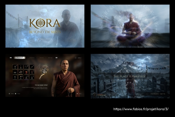 Interface utilisateur Jeu video AAA