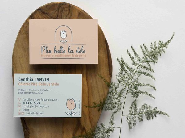 Logo + Carte Plus Belle la Stèle