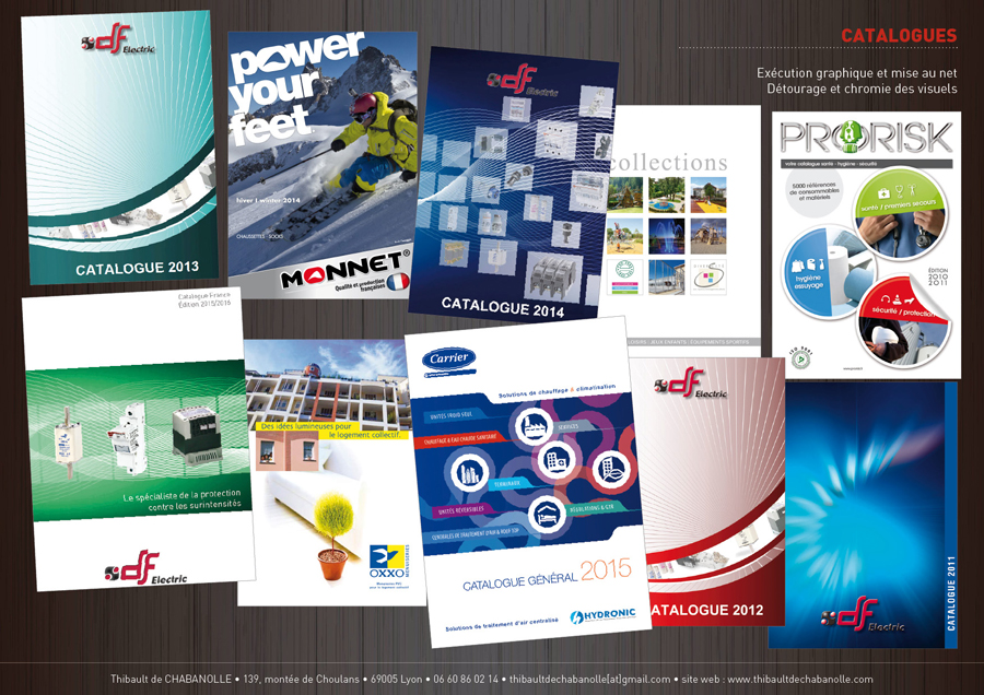 CATALOGUES PRODUITS