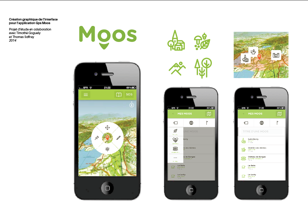 MOOS, GPS piéton
