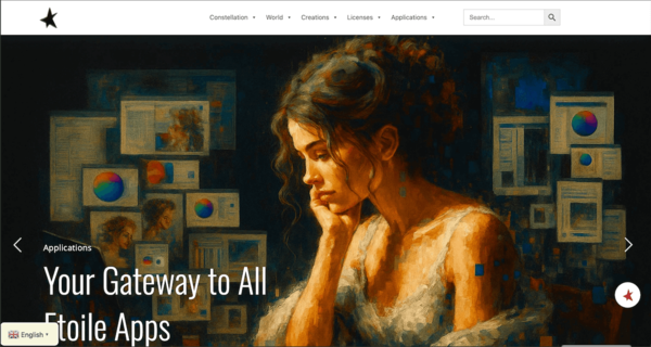 Etoile App Website Project