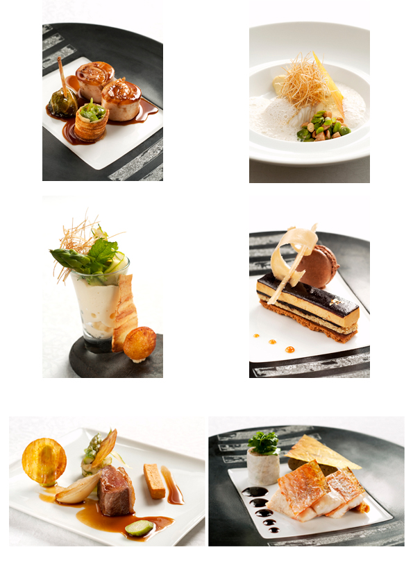 Photographies culinaires pour le restaurant Le France