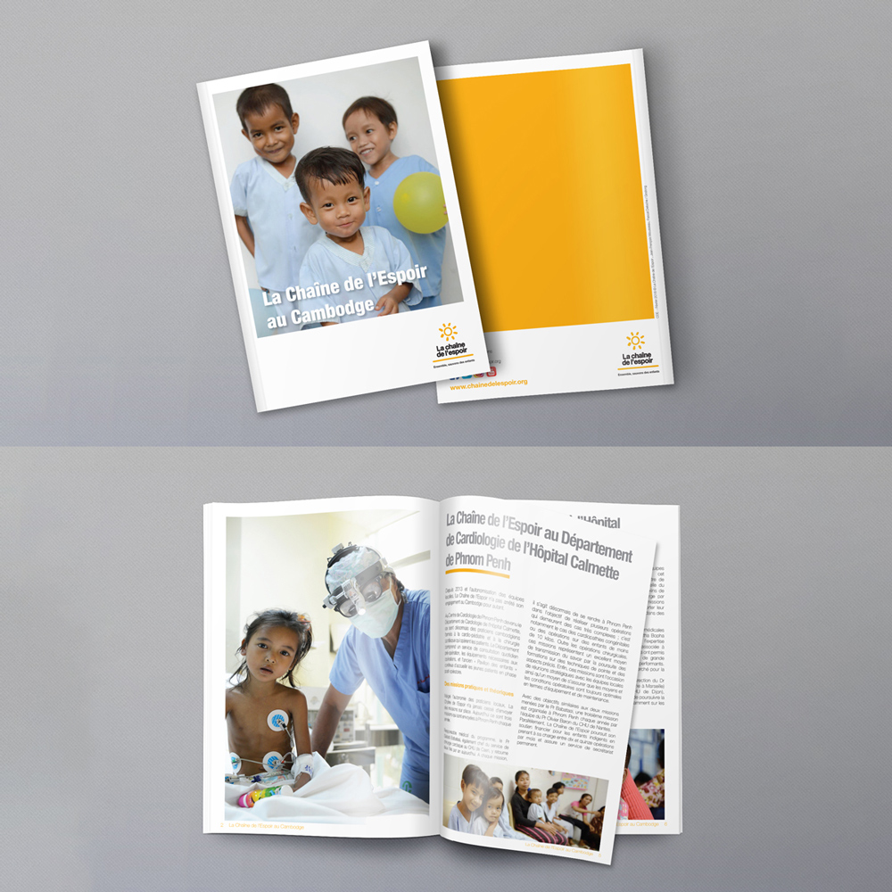 Brochure Cambodge - La Chaîne de l'Espoir