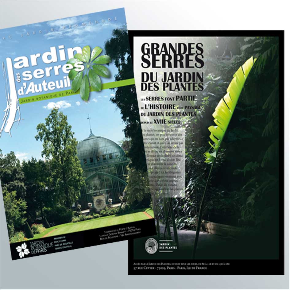 Affiche parcs et jardins