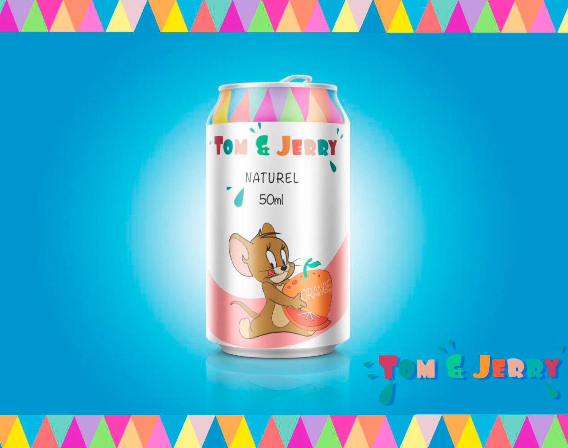 TRAVAIL PERSONNEL : CANETTE TOM ET JERRY