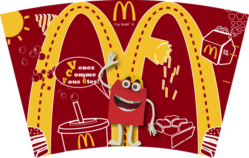 Packaging Mcdonald's