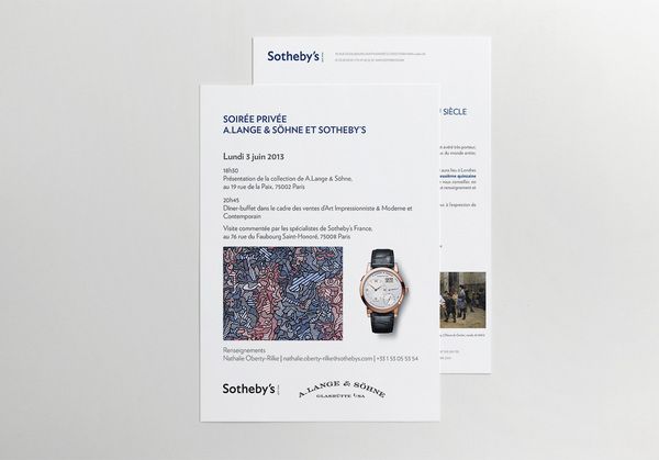 Sotheby's - Invitation