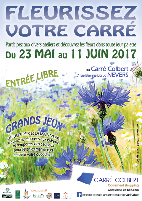 Affiche Fleurissez votre carré