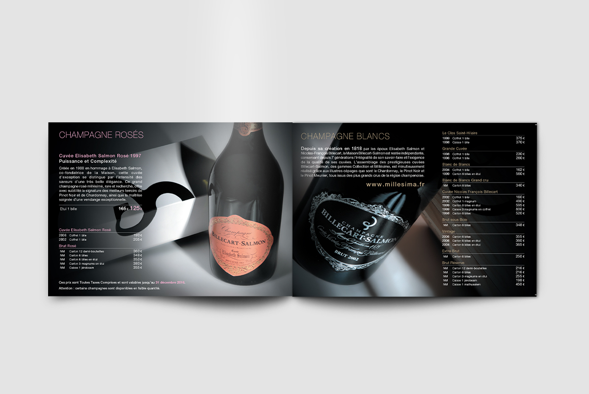 Brochure Millsima