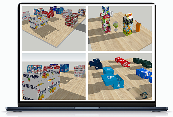 Packaging 3D box