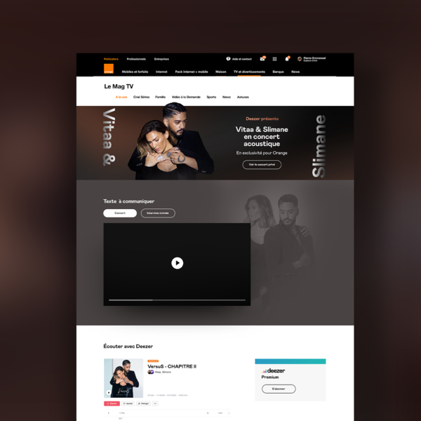 Site Deezer