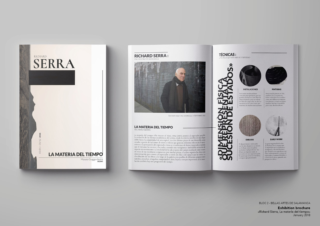 Édition exposition : "Serra : La materia del Tiempo"