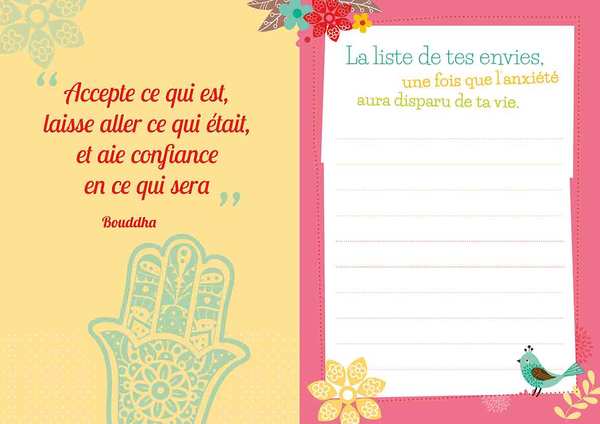 Pages livret programme coaching Bye Bye Anxiété 1