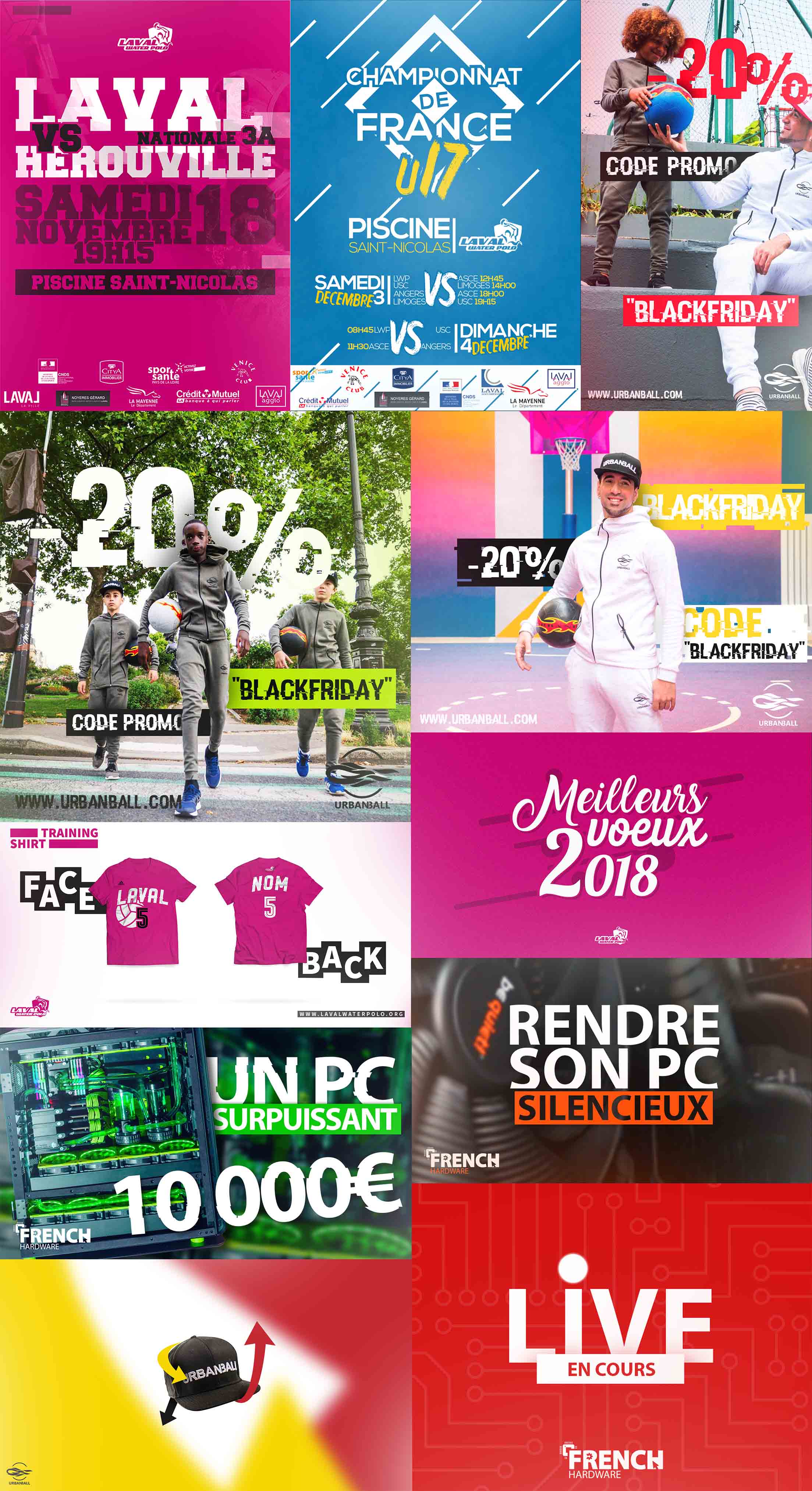 Affiches / Visuels publicitaires