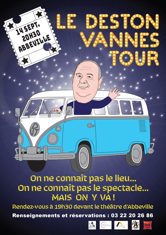 Flyer pour un spectacle