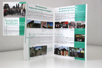 Dépliant élection municipale