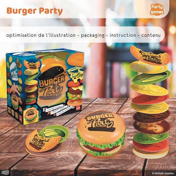 JEU - BURGER PARTY