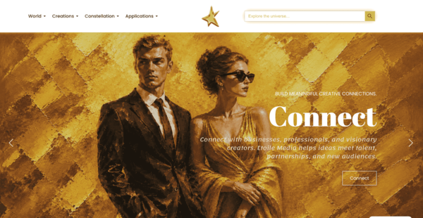 Website Etoile Media