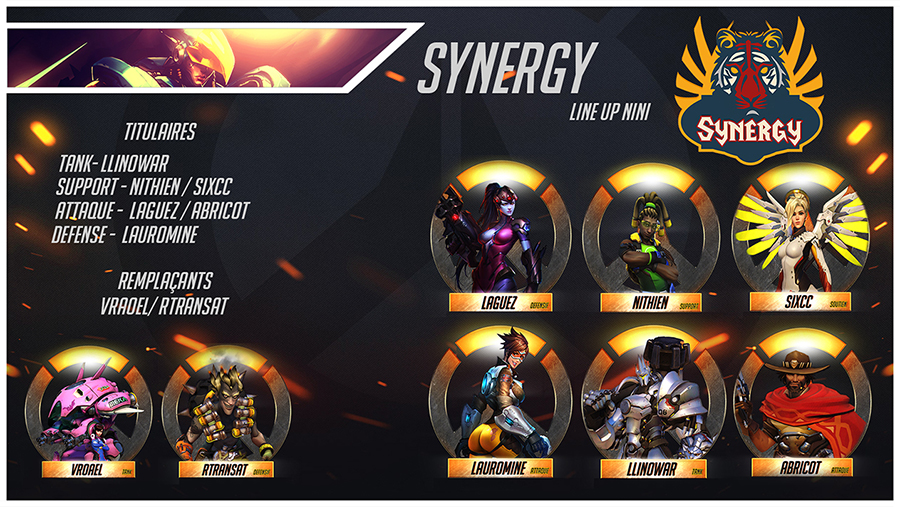 Flyer Line-up synergy