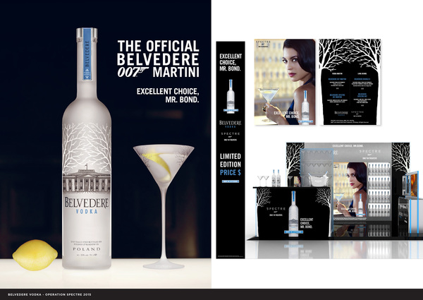 BELVEDERE VODKA - Campagne Spectre 007