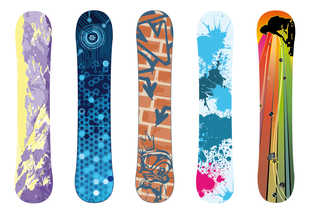 Planches de snowboard