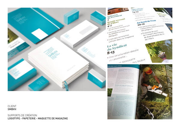 CHARTE GRAPHIQUE / PAPETERIE / BROCHURE / REVUE