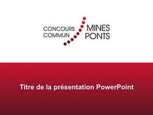 Implica | Modèle PowerPoint - Concours commun Mines-Ponts