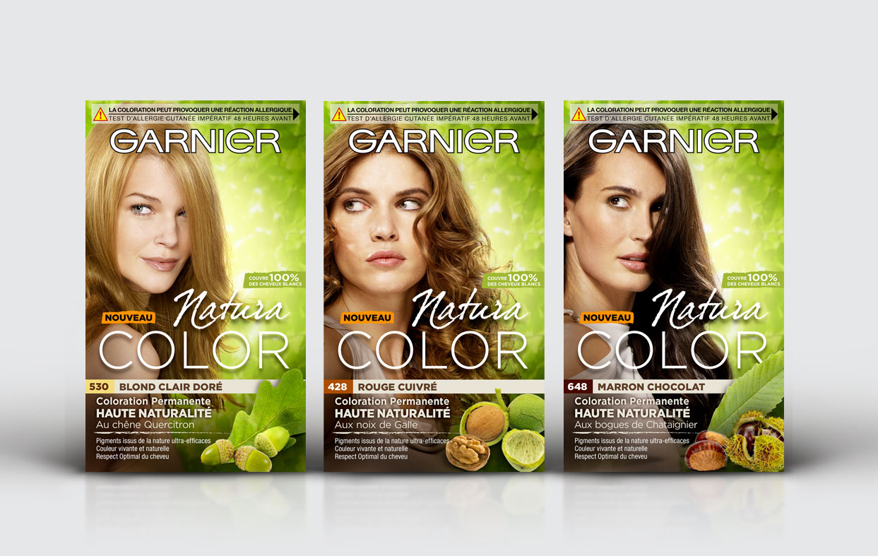 Packaging Natura Color Garnier