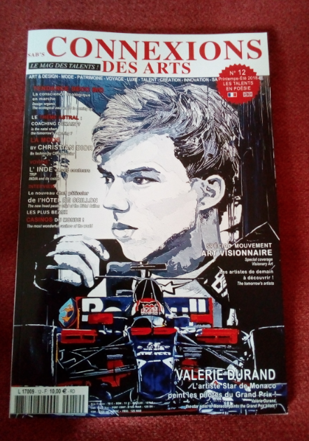 Première de couverture du magazine Sab’s Connexions des arts n°12