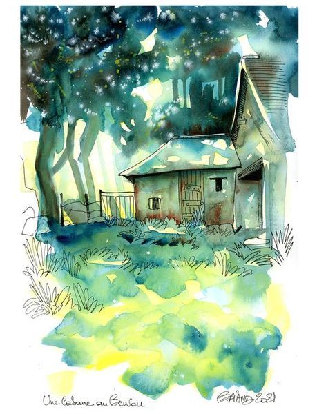 AQUARELLE URBAN SKETCHER