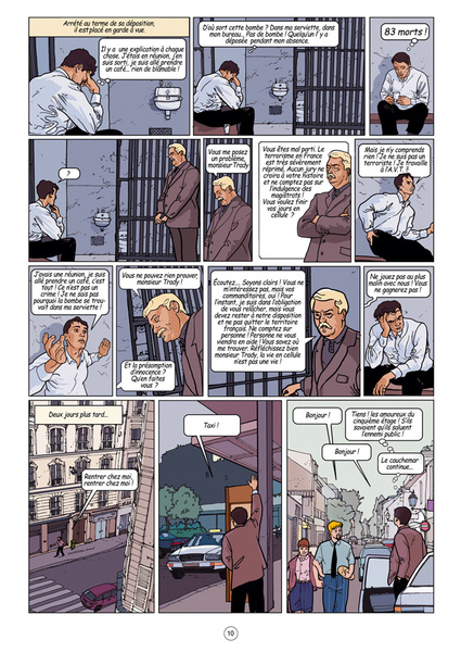 Page de BD "Le Brevet du toit du Monde"