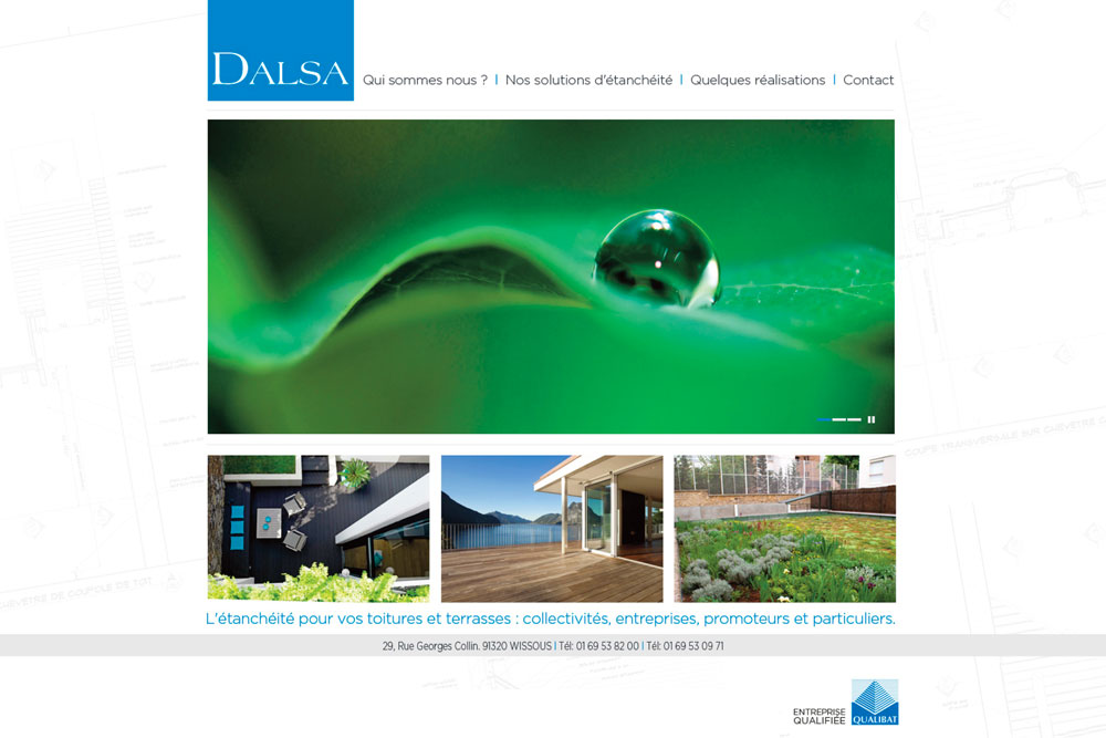 Création et administration du site DALSA