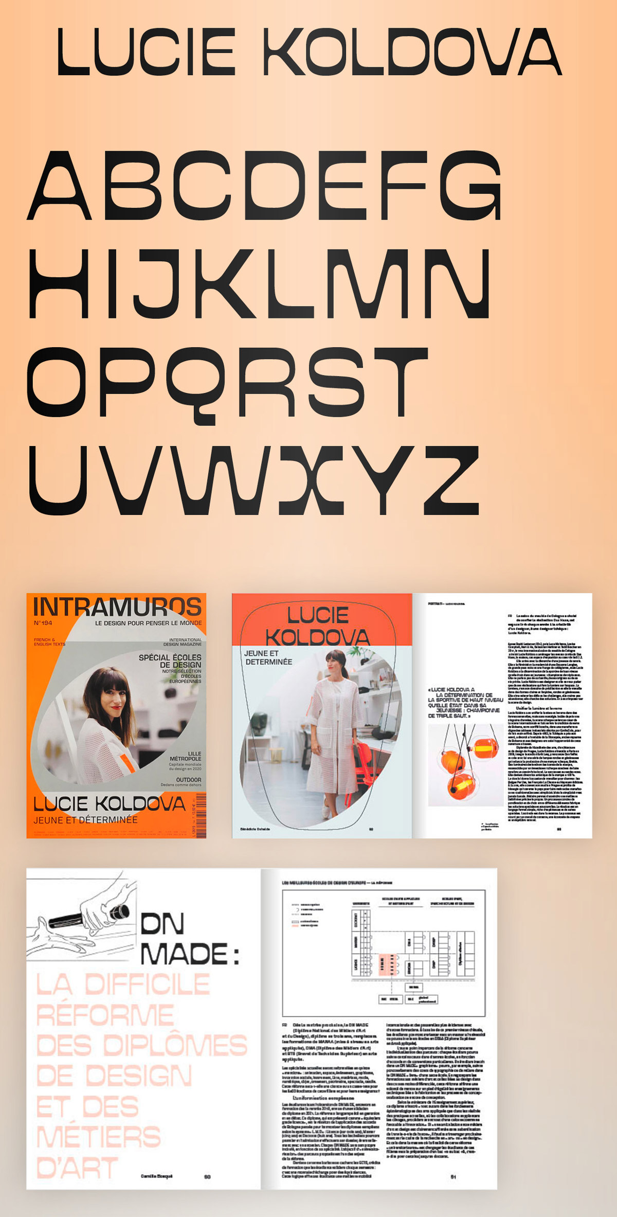 Typographie pour Intramuros #194