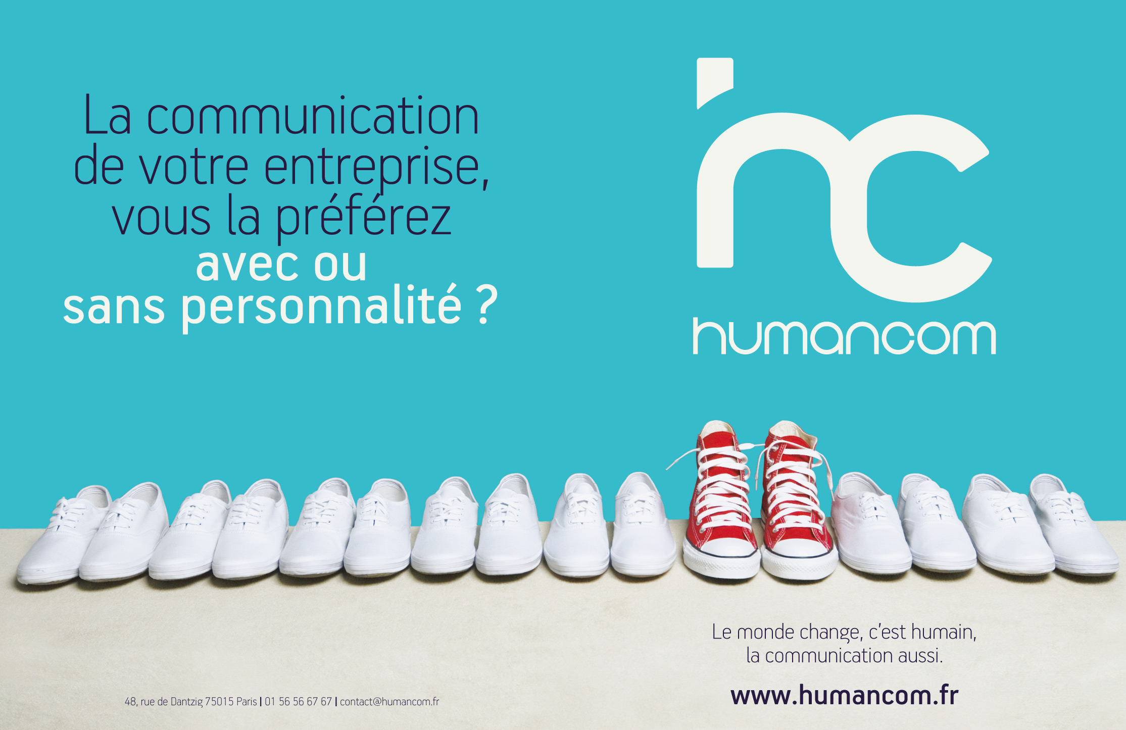 Publicit "HumanCom"