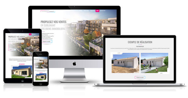 Site web immobilier